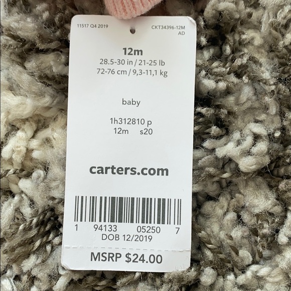 NWT baby pink sweater - Picture 4 of 5